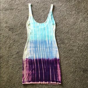 Soft Tie Dye Mini Dress